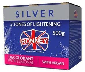 Ronney Silver Rozjaśniacz Do 7 Tonów Arganowy 500 g