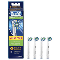 Oral-B Końcówki do Szczoteczki Elektrycznej - Cross Action - 4 Główki