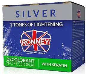 Ronney Silver Rozjaśniacz Do 7 Tonów Keratynowy 500 g