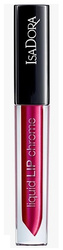 IsaDora Liquid LIP Chrome Pomadka 42 Glamour Wine