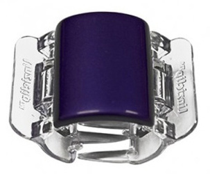 Linziclip Midi Deep Purple Pearlised / Klamerka Fioletowa Perłowa