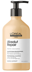 L'Oreal Serie Expert Absolut Repair Gold Quinoa+Protein Szampon Do Włosów Suchych i Zniszczonych 500 ml