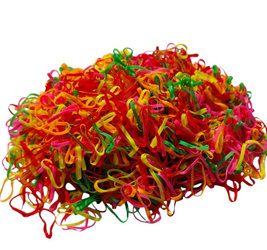 Gumeczki ok. 2000 szt / 100g / Duże - Kolorowe H5