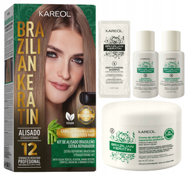 KAREOL Keratynowe Prostowanie Naprawcze Zielone