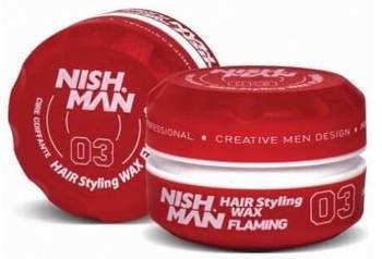 NishMan Hair Wax 03 Flaming Wosk 150 ml