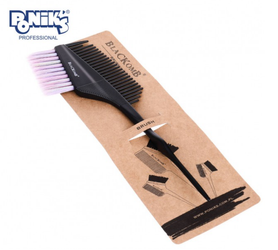 Poniks BlacKomb Pędzel Tęczowy + Grzebień  BP202