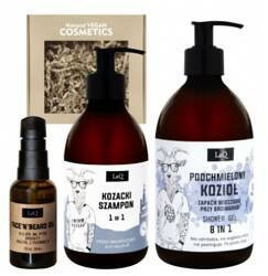 LaQ "Podchmielony Kozioł" Żel + Szampon + Olej