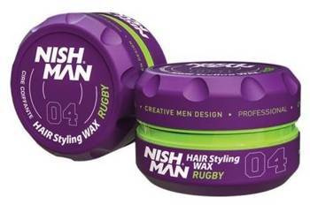NishMan Hair Wax 04 Rugby Wosk 150 ml