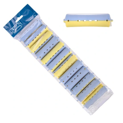 Poniks Wałki CW009 Niebieskie/Żółte