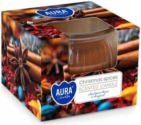 Aura Candles Scented Christmas Spices Świeczka
