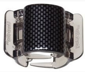Linziclip Midi Black-Grey-Clear / Klamerka Czarno-Szara