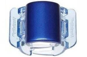 Linziclip Midi Blue Pearl Clear / Klamerka Niebieska Perłowa
